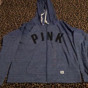 New with tag pink hoodie💙💙💙 !!